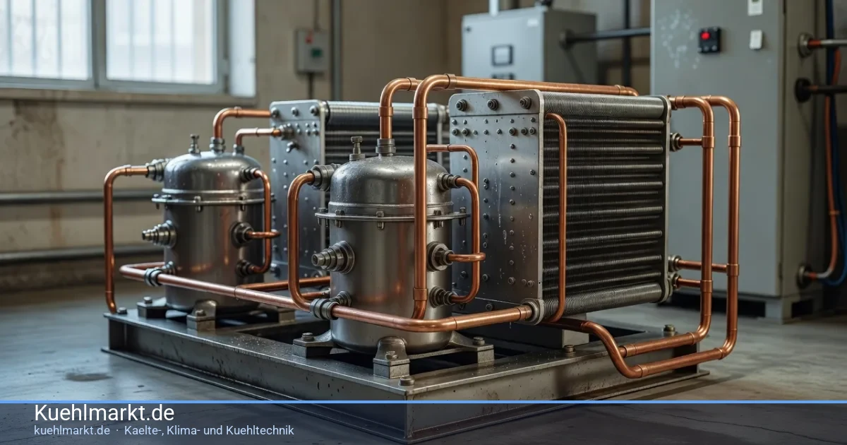 Abwärme aus Kälteanlagen für Warmwasser und Heizung nutzen