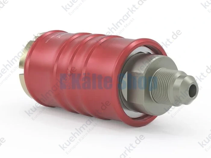 Schnellkupplung TW111-R410A 5/16"SAE rot WEH