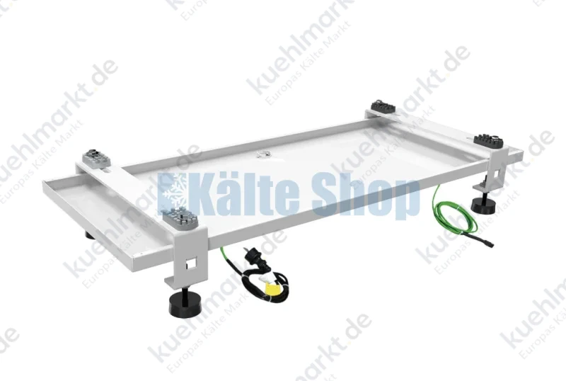 Verstellbare Bodenkonsole m. beheizter Kondensatwanne SBP 1100x570mm Tecnosystemi