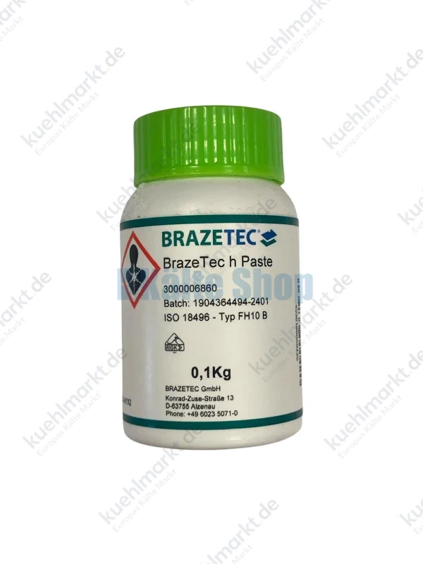 Flussmittel Brazetec h 100g Paste