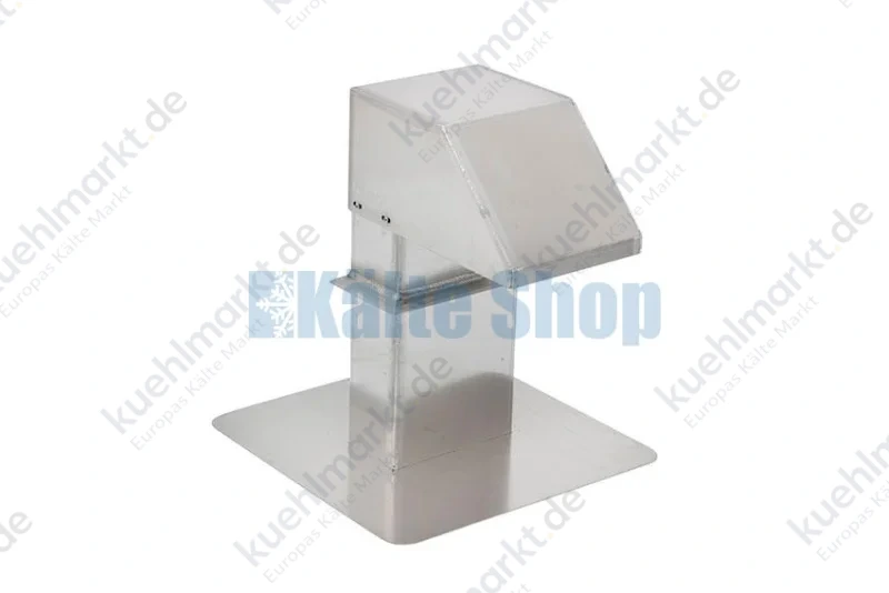 Aluminium Dachdurchführung 125x250mm H=600mm