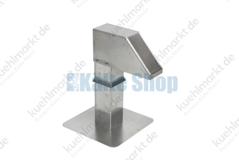 Aluminium Dachdurchführung 125x125mm H=600mm