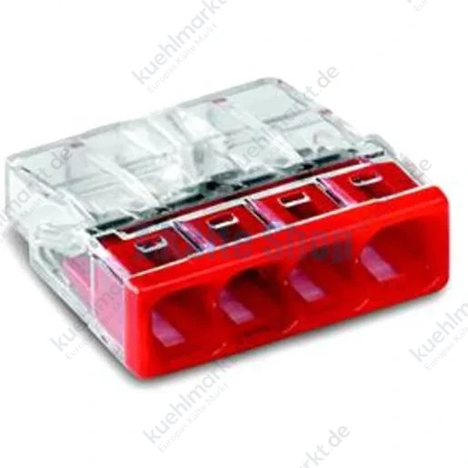 Steckklemme 4-Leiter COMPACT 0,5-2,5mm² Wago