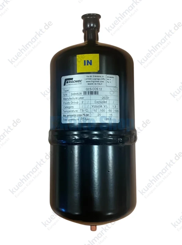 Flüssigkeitsabscheider 02/S 12mm Frigo Mec