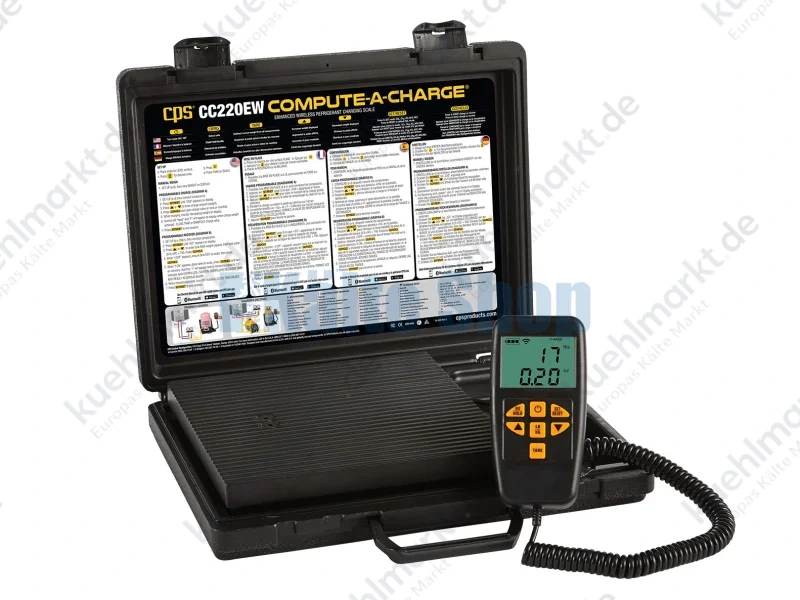 Kältemittelwaage wireless CC220EW CPS