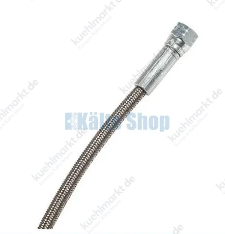 Füllschlauch Inox CO2 600mm 1/4"SAE COSS/4-4/600 Wigam