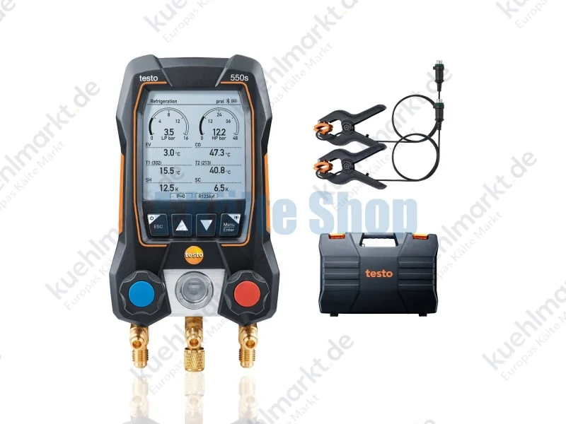 Digitale 2-Wege Monteurhilfe 550s Basis Set Testo