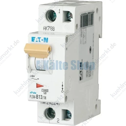 Leitungsschutzschalter 13A 1-polig+N C-Char Eaton