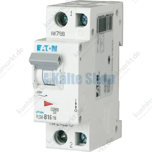 Leitungsschutzschalter 16A 1-polig+N C-Char Eaton