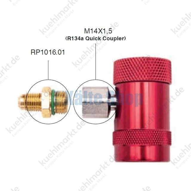 Adapter KFZ Kupplung M14x1,5-1/4"SAE