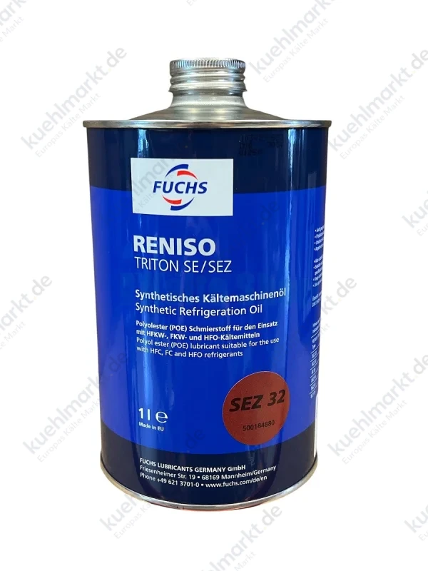 Kältemaschinenöl Reniso Triton SEZ32 POE 1L Fuchs
