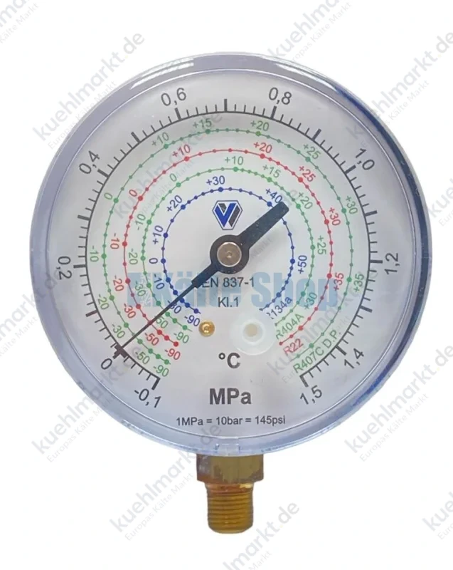 Manometer PF80/15R1/A6/K1 Wigam