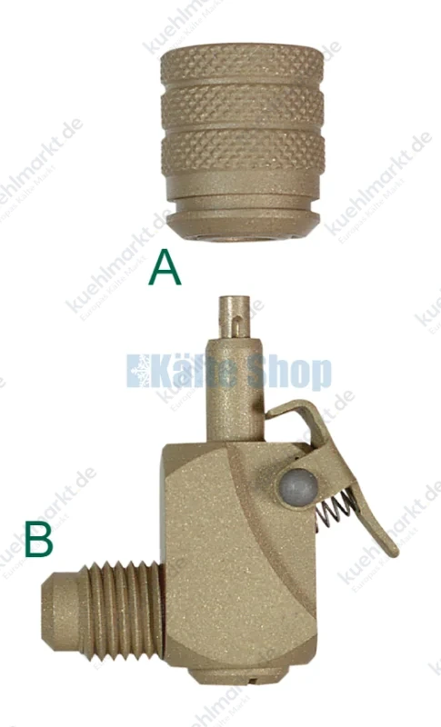 Schnellkupplung gewinkelt 1/4"SAE V-35012 Refco