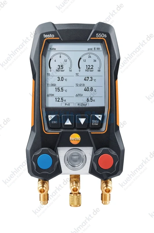 Digitale 2-Wege Monteurhilfe 550s Smart Set Testo
