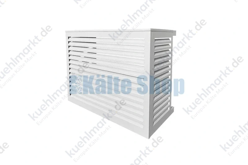 Alu-Verkleidung Außeneinheit S RAL9010 680x900x450-600