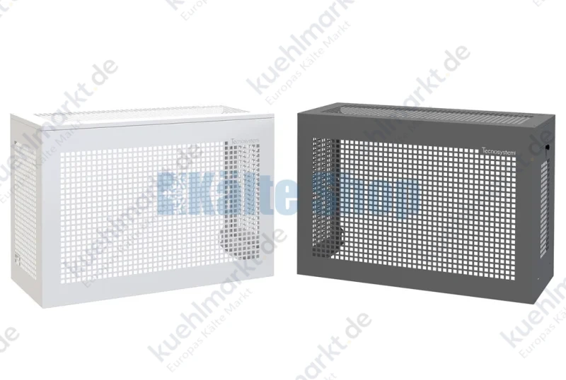 Stahl-Schutzgehäuse f. Außeneinheit GUSCIO 1000x720x470mm RAL7016 Tecnosystemi