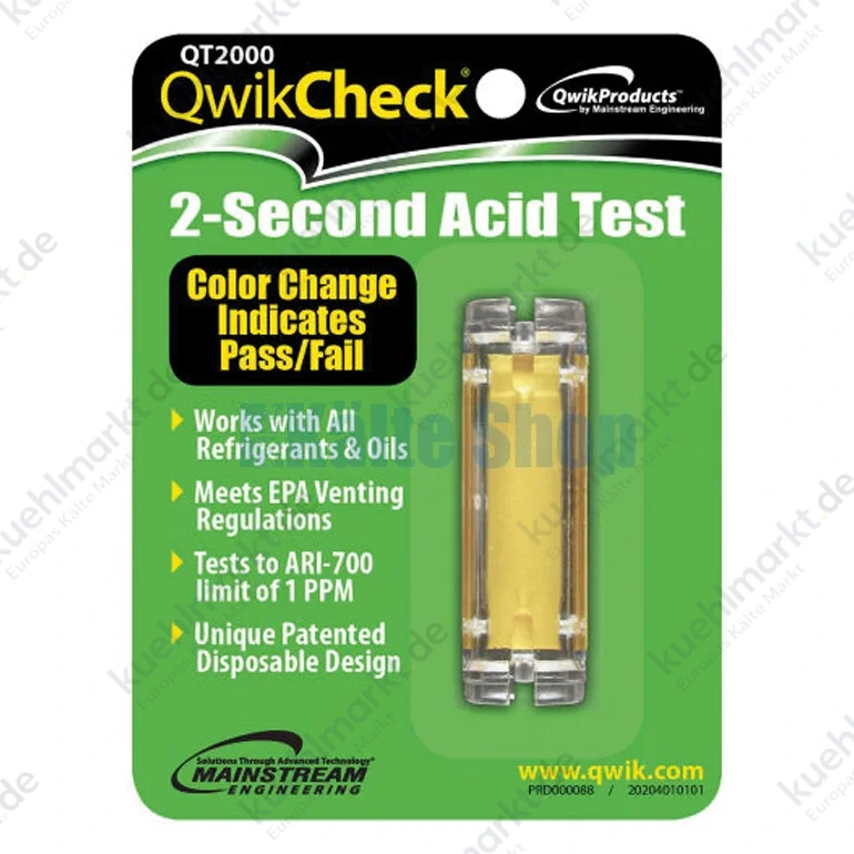 Ölsäuretest Qwikcheck QT2000