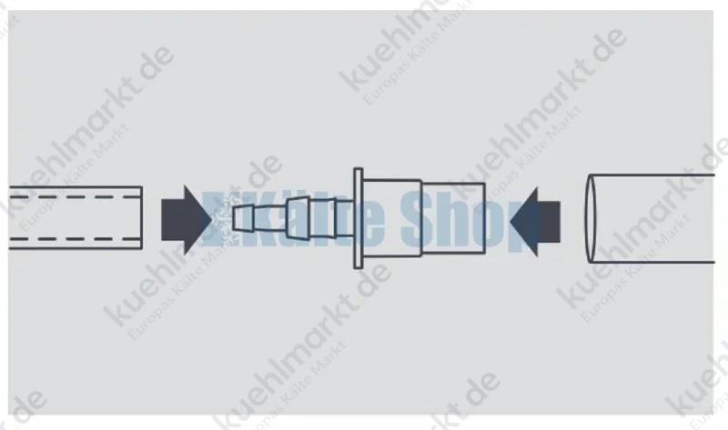 Anschlussadapter PVC 6/10-21mm (3 Stk.) MS-1616 Xtra