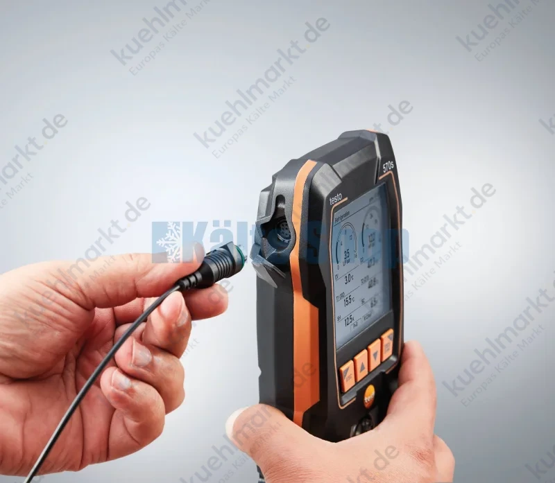 Digitale 4-Wege Monteurhilfe 570s Smart Vakuum Set m. Schläuchen Testo