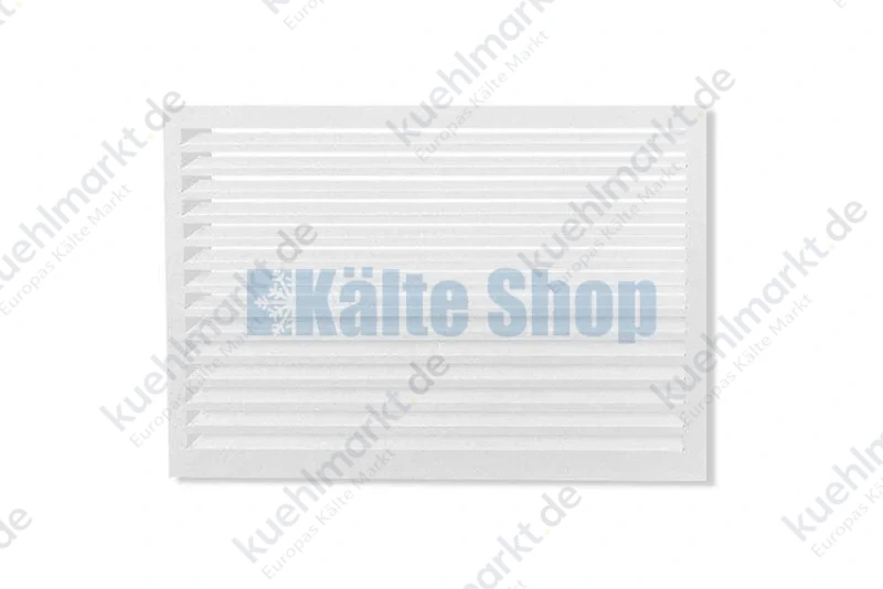 Rückseite Alu-Verkleidung S RAL9010
