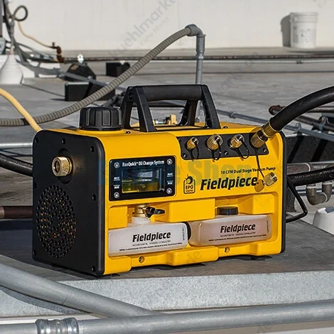 Vakuumpumpe m. RunQuick-Ölsystem VPX7EU A2L Fieldpiece