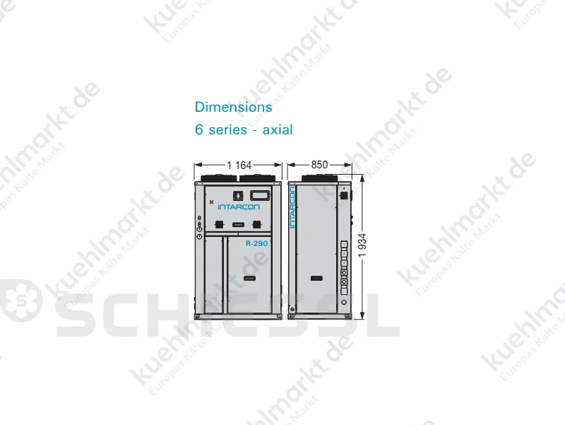 Intarcon Kaltwassersatz intarCube R290 AWV-SD-6 0502 Klima