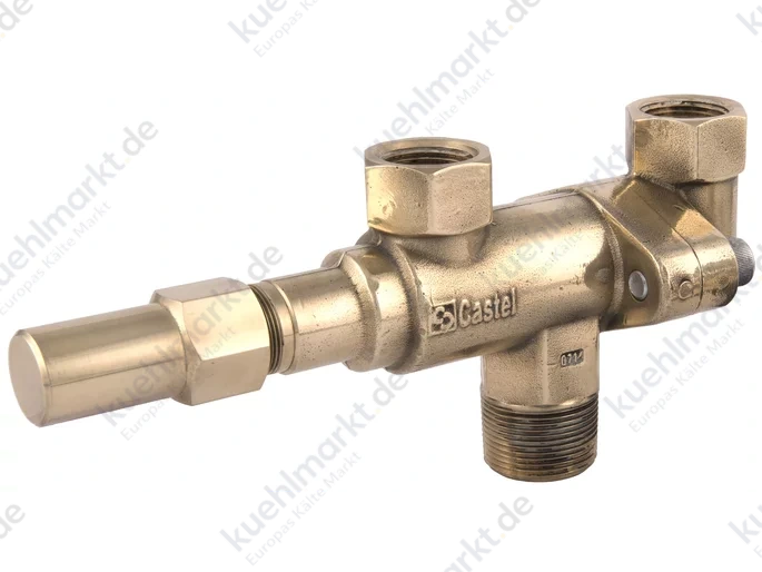 Castel Wechselventil 3032N/88 1'' NPT x 1'' NPT 80 bar