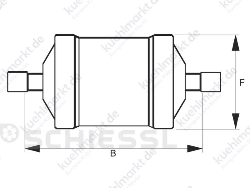 Alco Filtertrockner ADK-052S 1/4'' Löt 003599