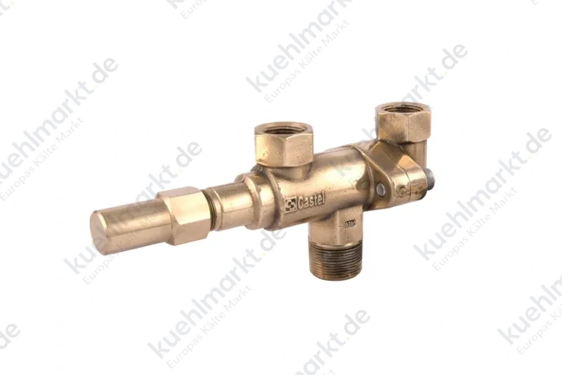 Castel Wechselventil R744 120bar 3032E/108 1-1/4''NPT - 1''NPT