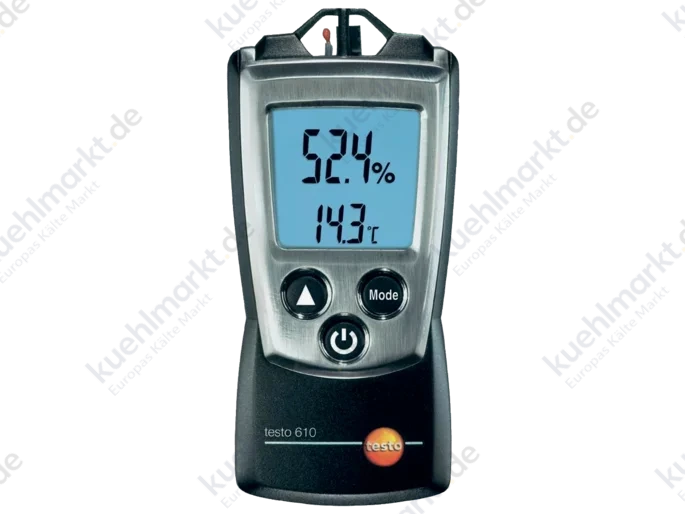 Testo Feuchte-/Temperaturmessgerät testo 610 Taschenformat 0560 0610