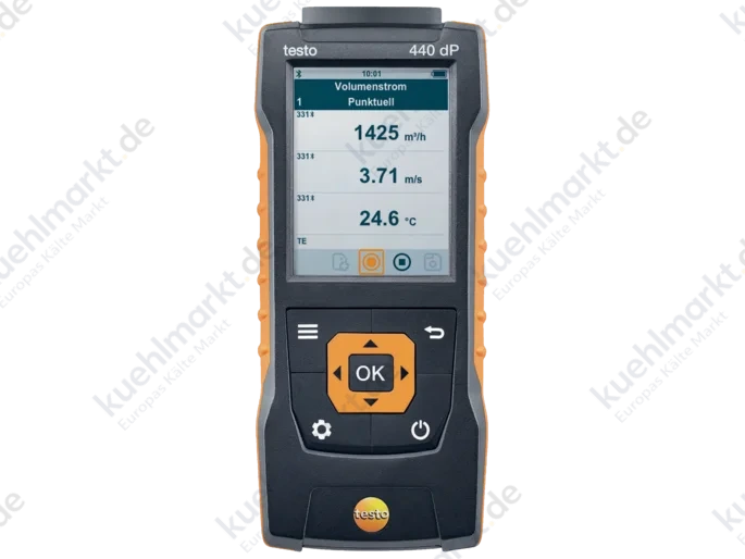 Testo Klima-Messgerät inkl.Diff.druck testo 440 dP 0560 4402