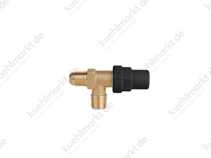 Castel Sammler Ventil 6120N/32 SAE 3/8'', NPT 1/4''