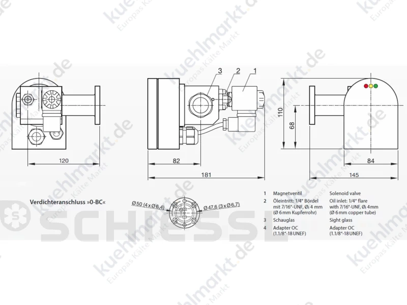 ESK Ölspiegelregulator elektronisch ERM 6-0-BC-L