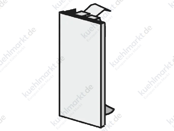 Licatec Endstück CK 150x60mm f.Installationskanal