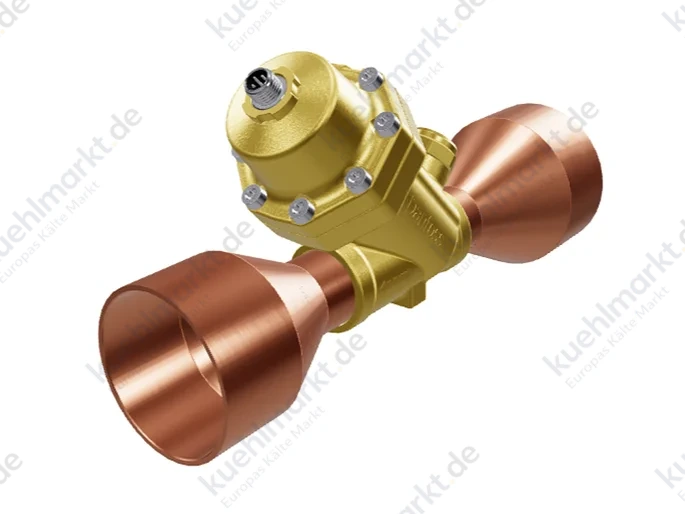 Danfoss Schrittmotorventil für HT/Ölfrei ETS 400L Linear m. Schaugl 2-1/8 x 2-1/8