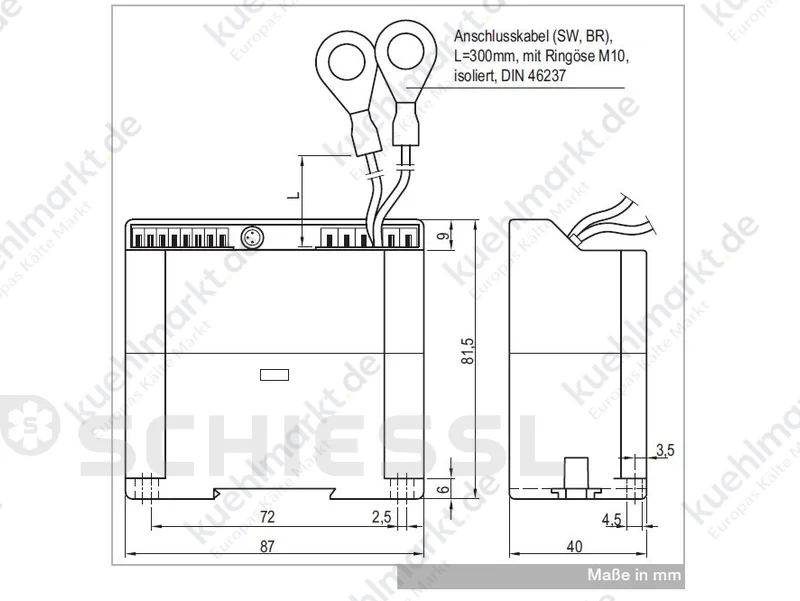 Kriwan Motorschutzgerät INT69 Diagnose 22A495S80
