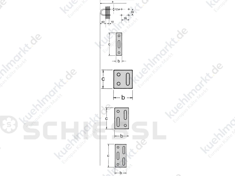 Roller Luftkühler Freikühl FK 31 2000x70x105mm