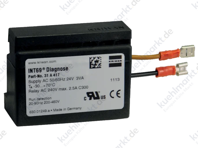 Kriwan Motorschutzgerät INT69 Diagnose 22A650S80