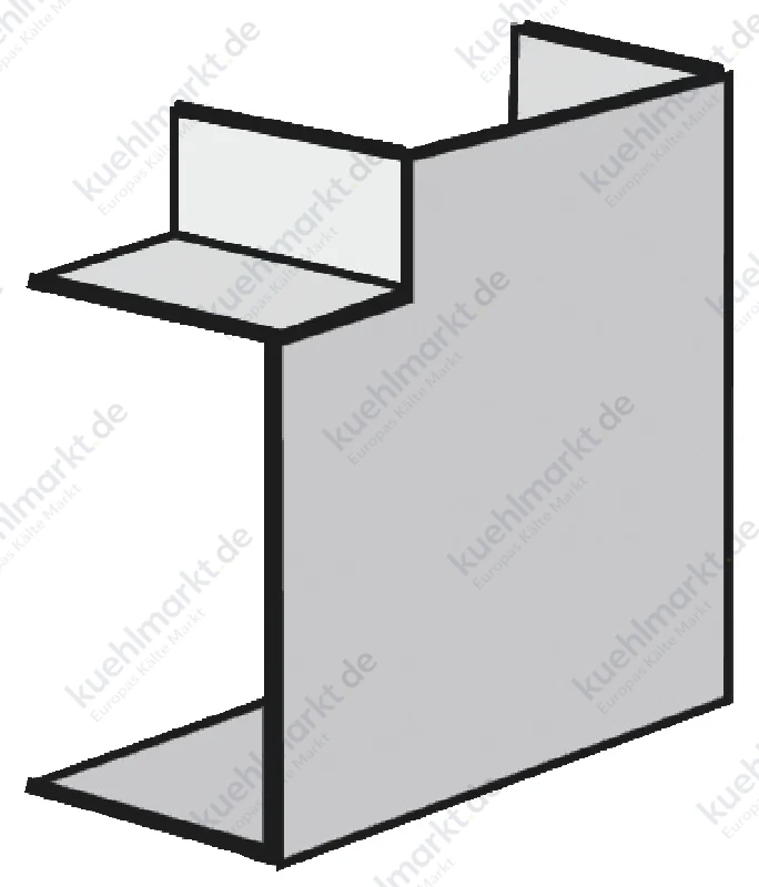 Licatec Flachwinkel CK 190x60mm f.Installationskanal