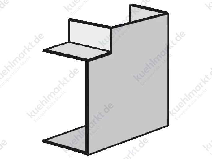 Licatec Flachwinkel CK 230x60mm f.Installationskanal