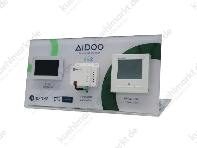 AIRZONE Marketingmaterial Aidoo Aussteller KNX2 MHI