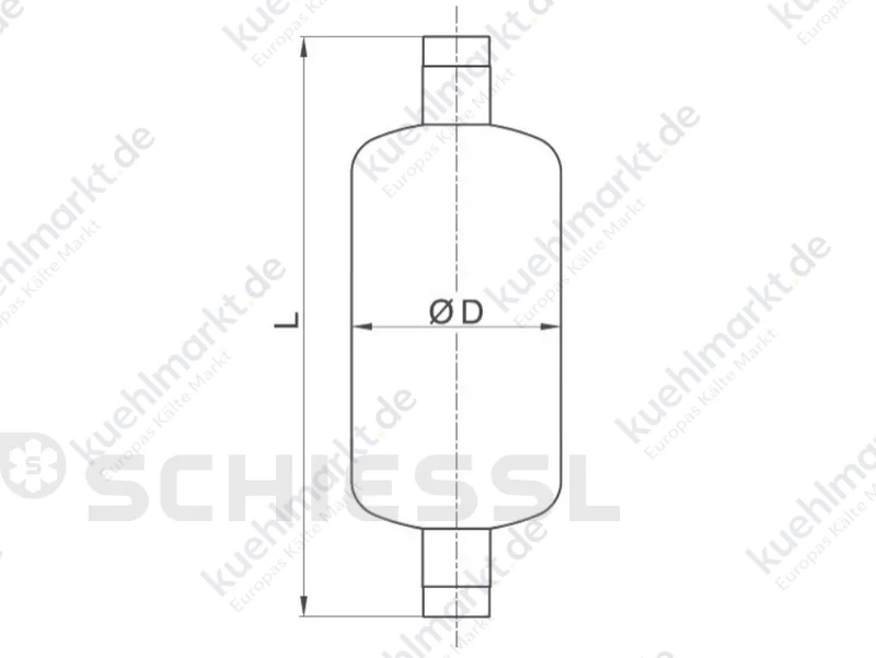 ESK Geräuschdämpfer GD-54 3,6L 45bar