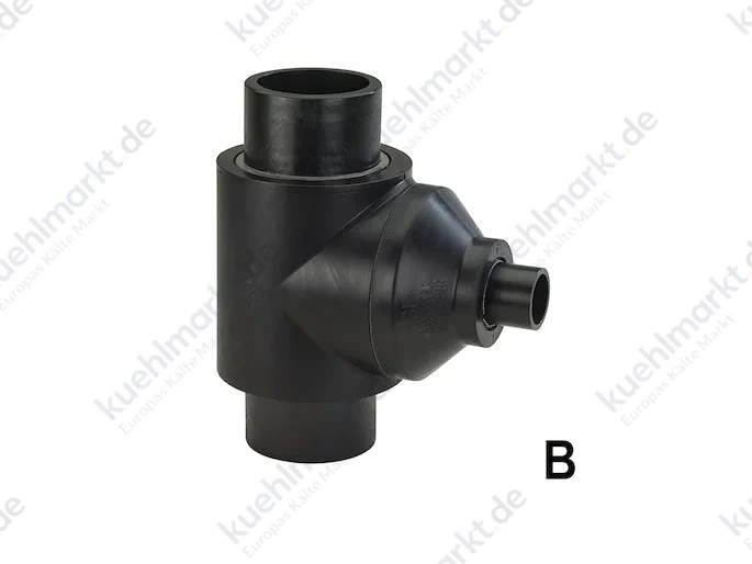 COOL-FIT 2.0 T90° reduziert ISOL PE100 SDR11 PN16 D90-D63