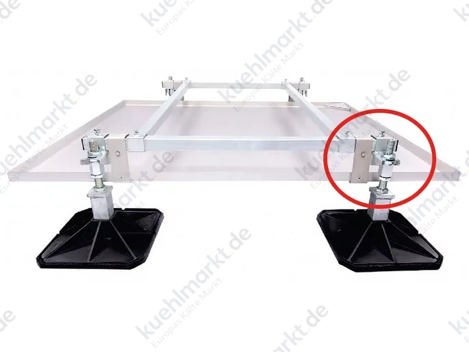 GUS Halterset für Bigfoot-System 40er 4 Halterungen 40x40mm inkl. Schrauben