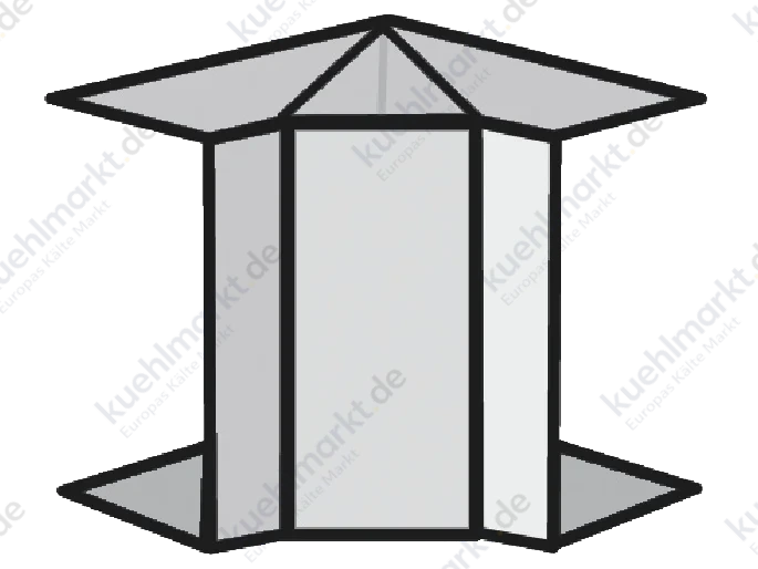 Licatec Innenecke CK 230x60mm f.Installationskanal