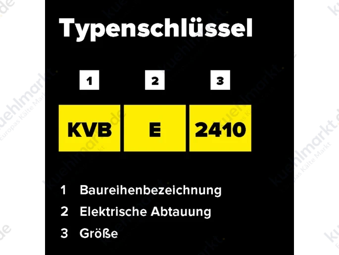 Kelvion Luftkühler natural KVBE 2513 m. Heizung