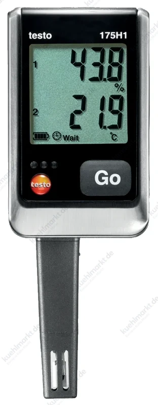 Testo Datenlogger m.Sensor intern testo 175-H1 2-Kanal 0572 1754