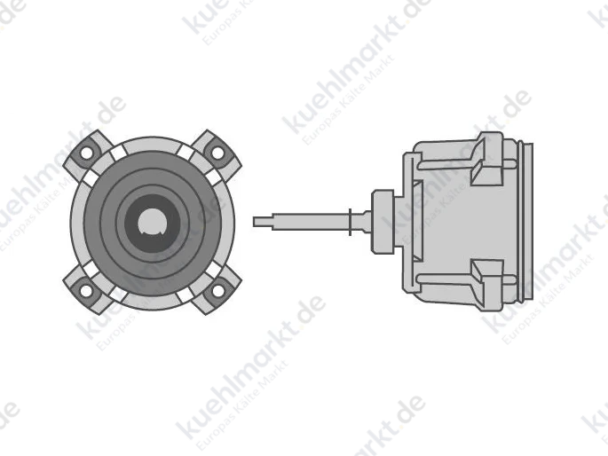 Mitsubishi Lüftermotor PAC-SJ71FM-E pro Außeneinheit 2 Stk