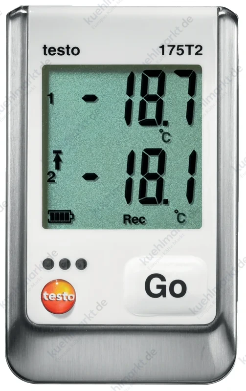 Testo Datenlogger m.Sensor intern testo 175-T2 2-Kanal 0572 1752