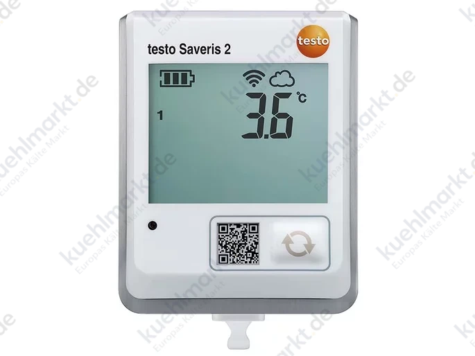 Testo Funk-Datenlogger mit Displ. Testo Saveris 2-T1 mit integr. NTC Fühl.